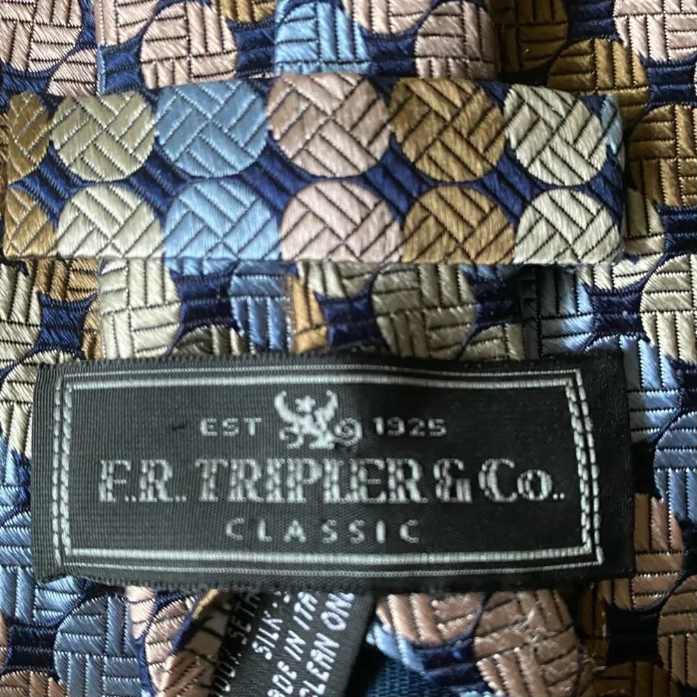 F.R. Tripler & Co. Silk Necktie